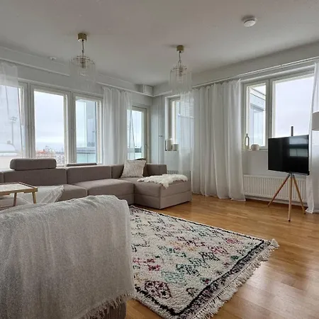 Daire Feel Lapland Penthouse - 2xparking, 3br, Sauna